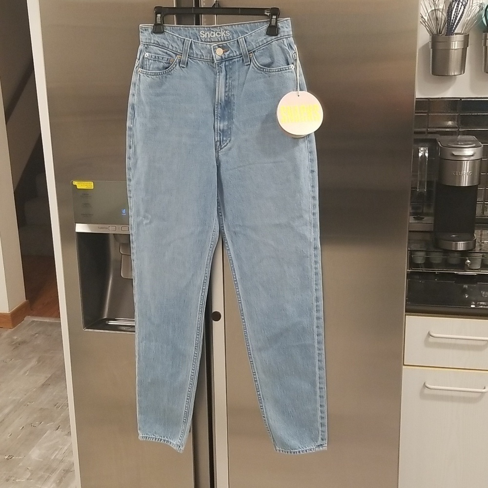 💕MOTHER SNACKS!💕 High Waisted Twizzy Skimp Jeans ~ Just A Nibble 27 NWT - Picture 10 of 16